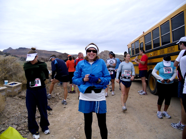 Death Valley marathon start